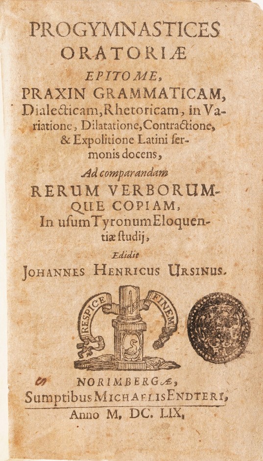 Christophori Helvici e Professoris Giessensis Olim. Ex Erasmo da Roterodamo, Ludovico Vive Famili...