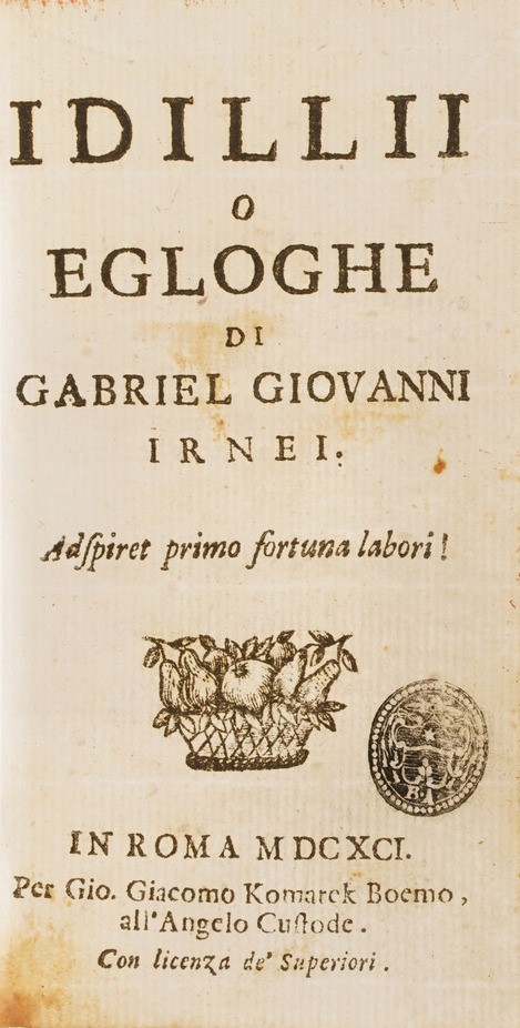 Raccolta di Volumi Miscellanei del XVII Sec.(con Ex Libris Silografico)