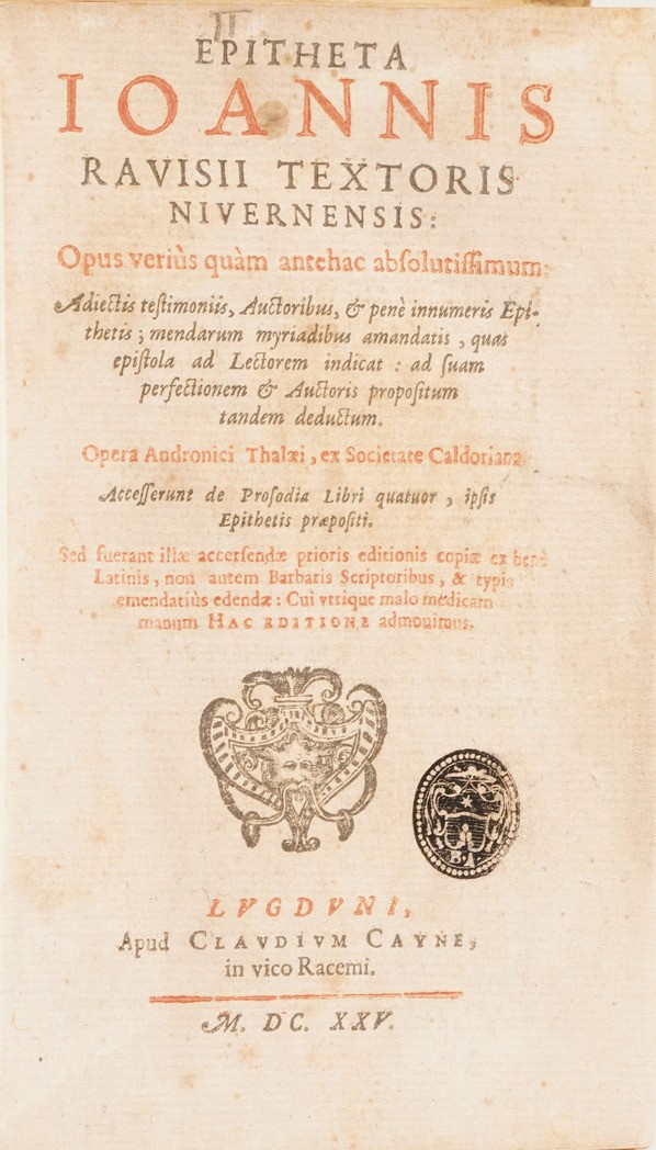 Raccolta di Volumi Miscellanei del XVII Sec.(con Ex Libris Silografico)