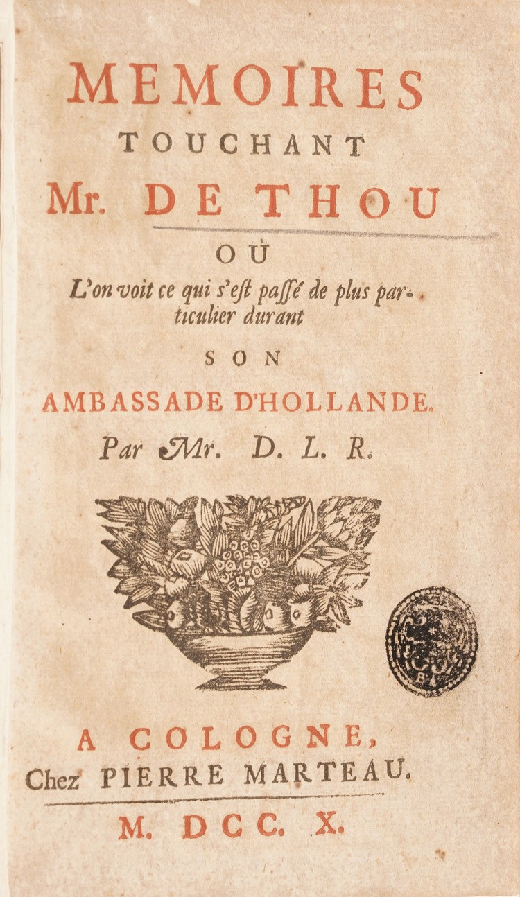 George De Backer Nouvelle Logique Courte Et Facile... Bruxelles 1704