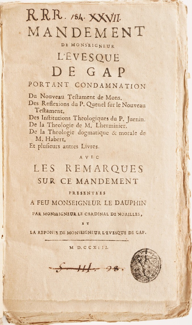 George De Backer Nouvelle Logique Courte Et Facile... Bruxelles 1704