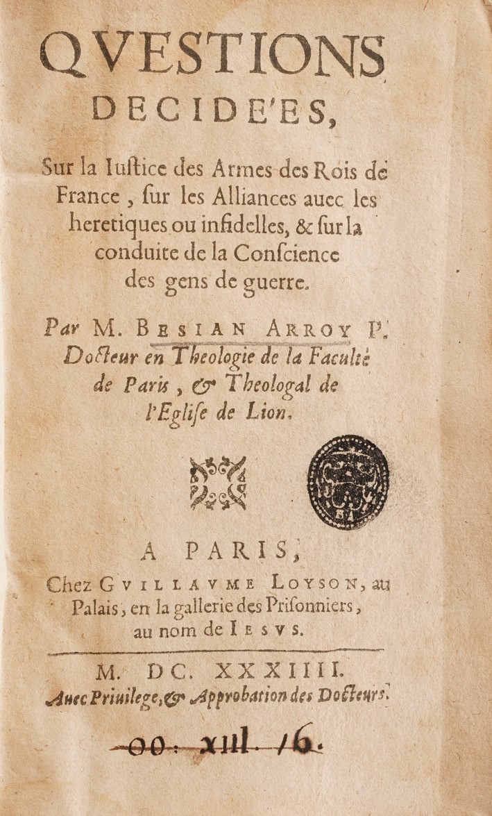 Raccolta di Volumi Miscellanei dal XVI al XVIII Sec. (con Ex Libris Silografico)
