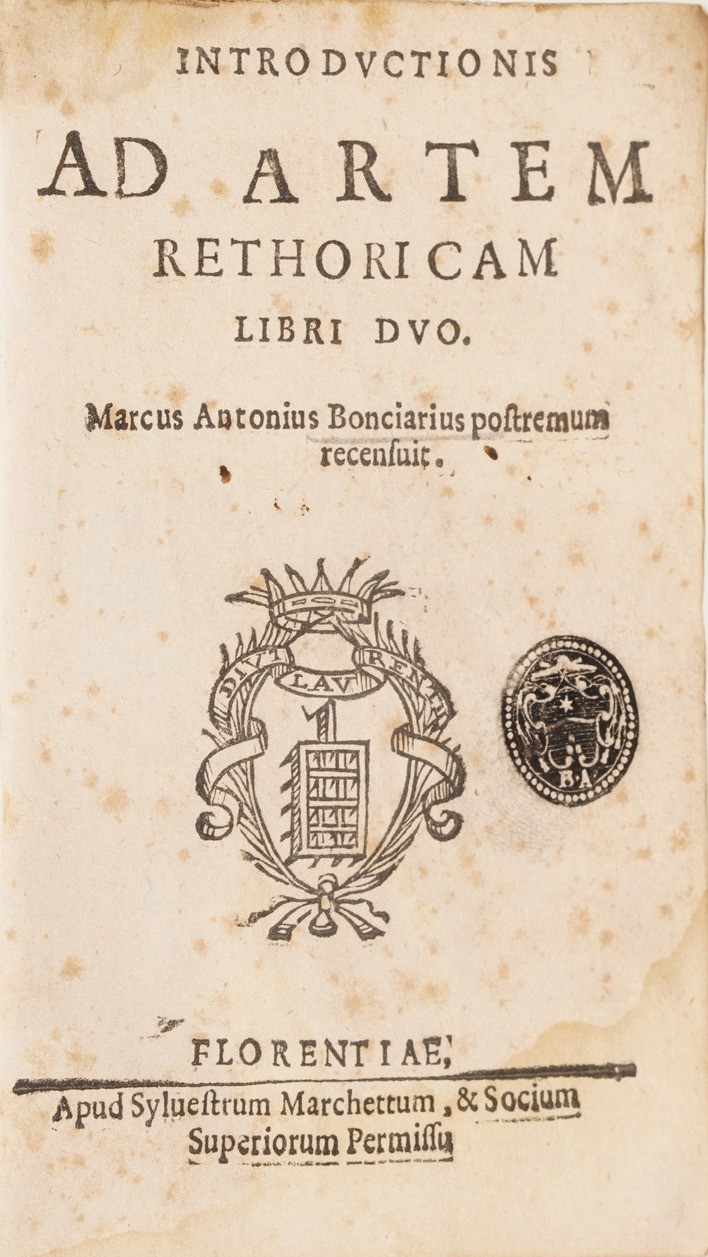Raccolta di Volumi Miscellanei dal XVI al XVIII Sec. (con Ex Libris Silografico)