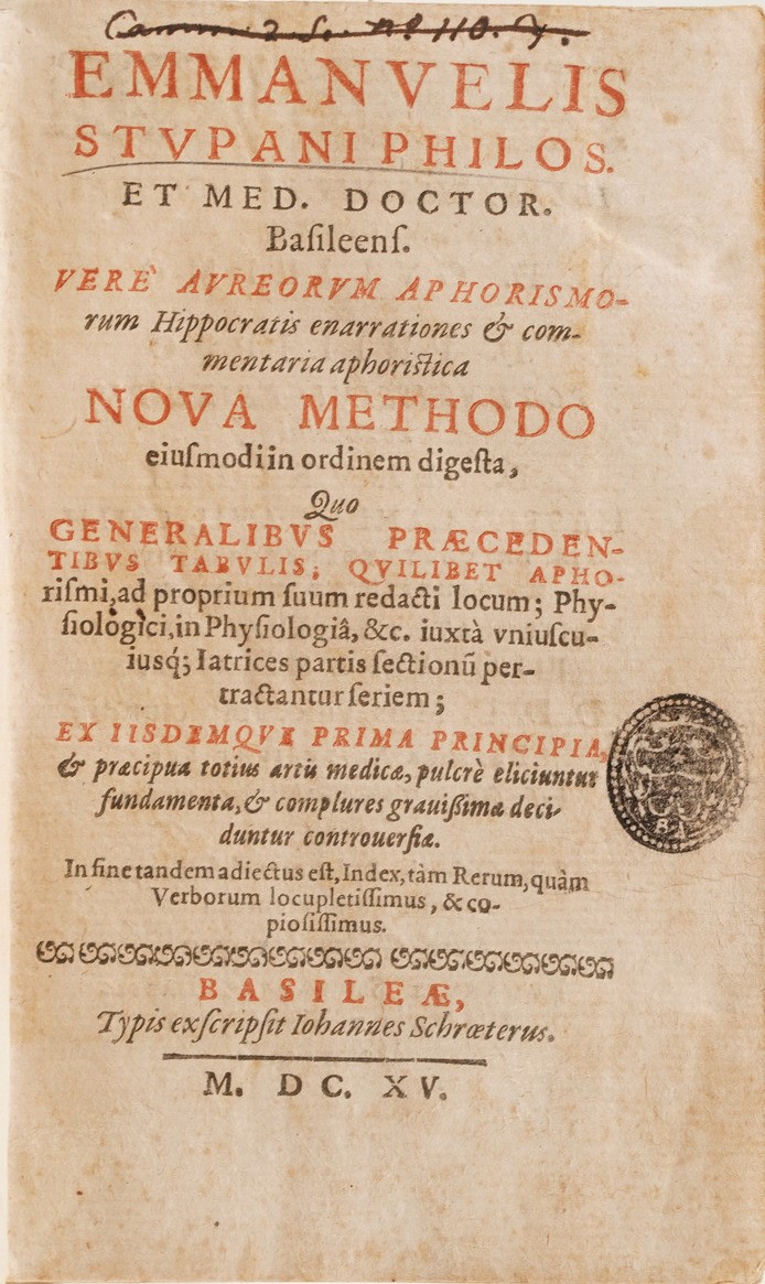 Raccolta di Volumi Miscellanei dal XVI al XVIII Sec. (con Ex Libris Silografico)