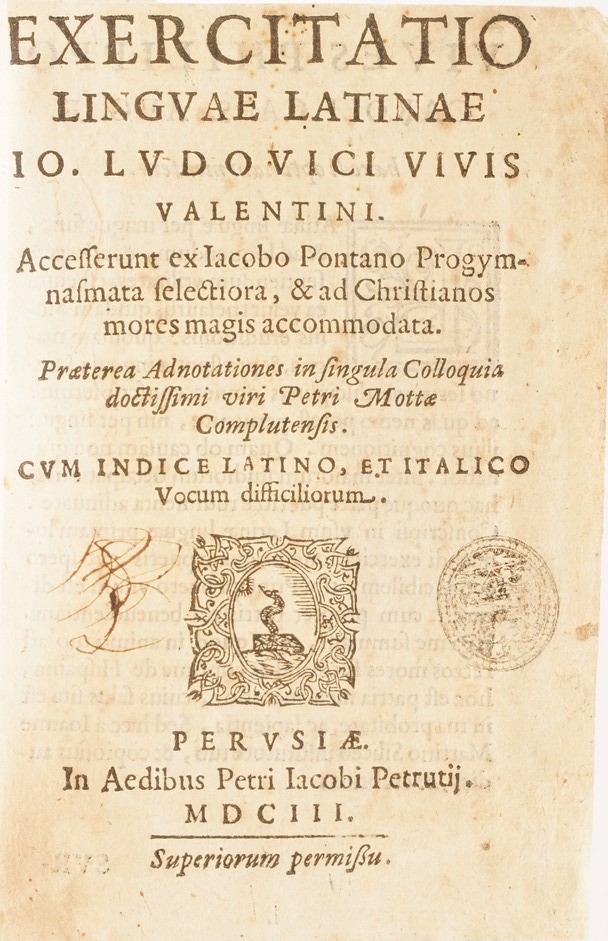 Raccolta di Volumi Miscellanei del XVII Sec. (con Ex Libris Silografico)