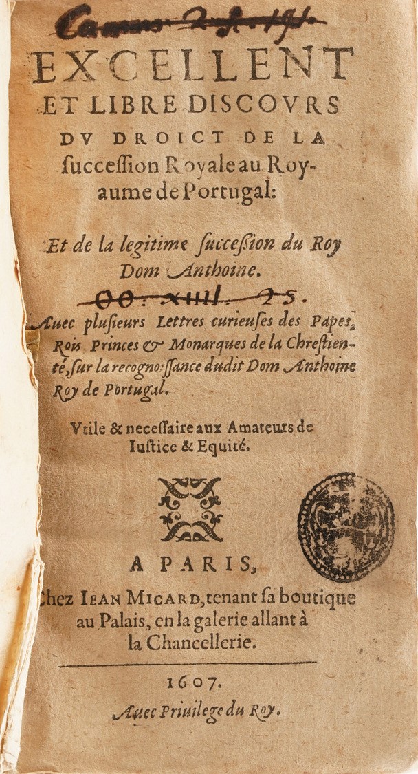Raccolta di Volumi Miscellanei del XVII Sec. (con Ex Libris Silografico)