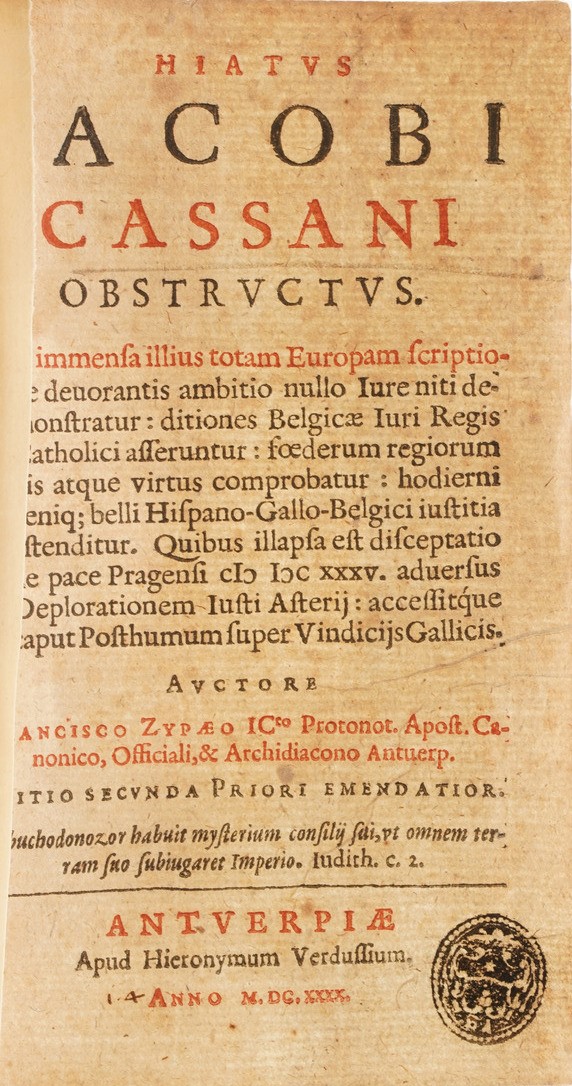 Raccolta di Volumi Miscellanei del XVII Sec. (con Ex Libris Silografico)