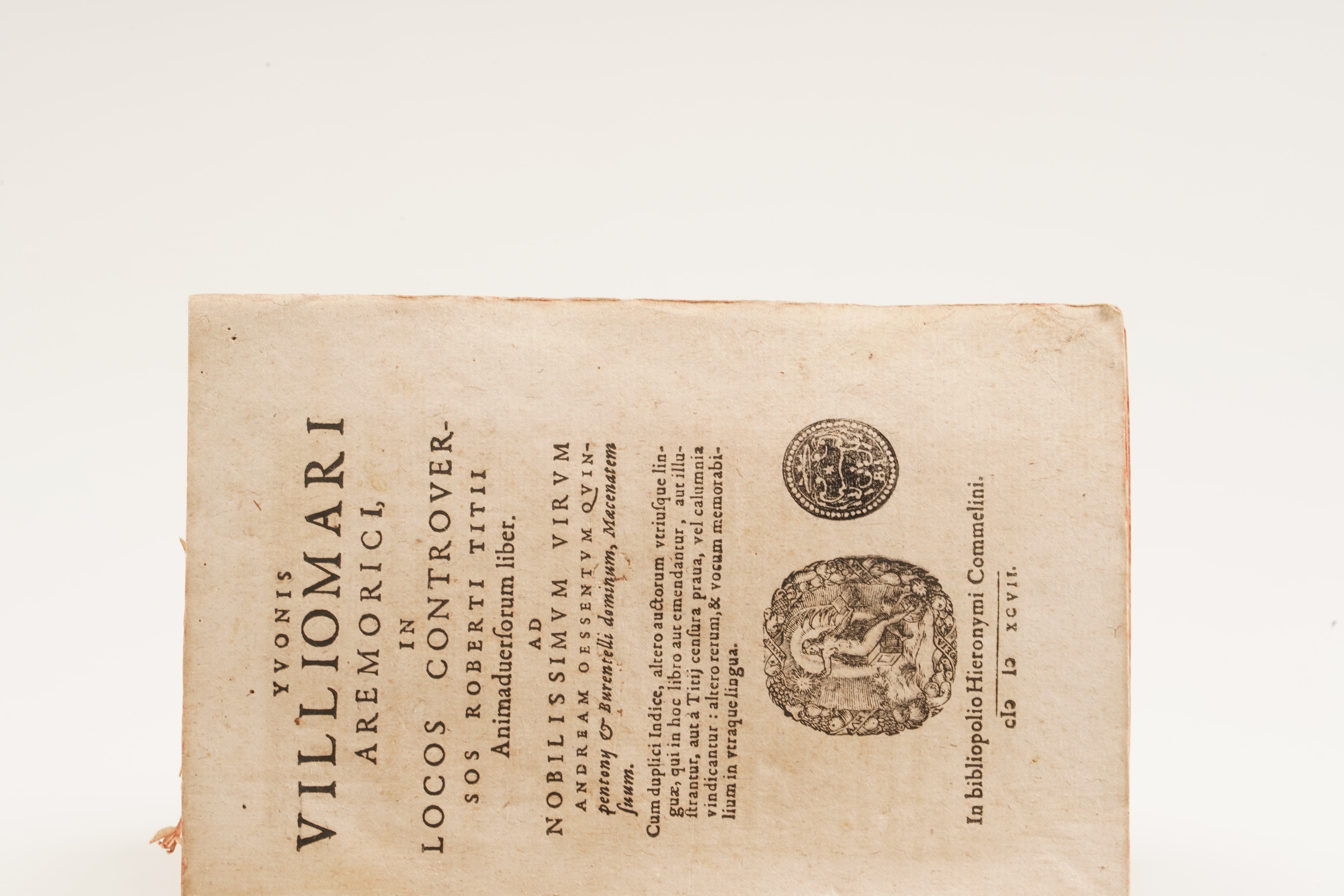 Raccolta di Volumi Miscellanei dal XVI al XVII Sec. (con Ex Libris Silografico)