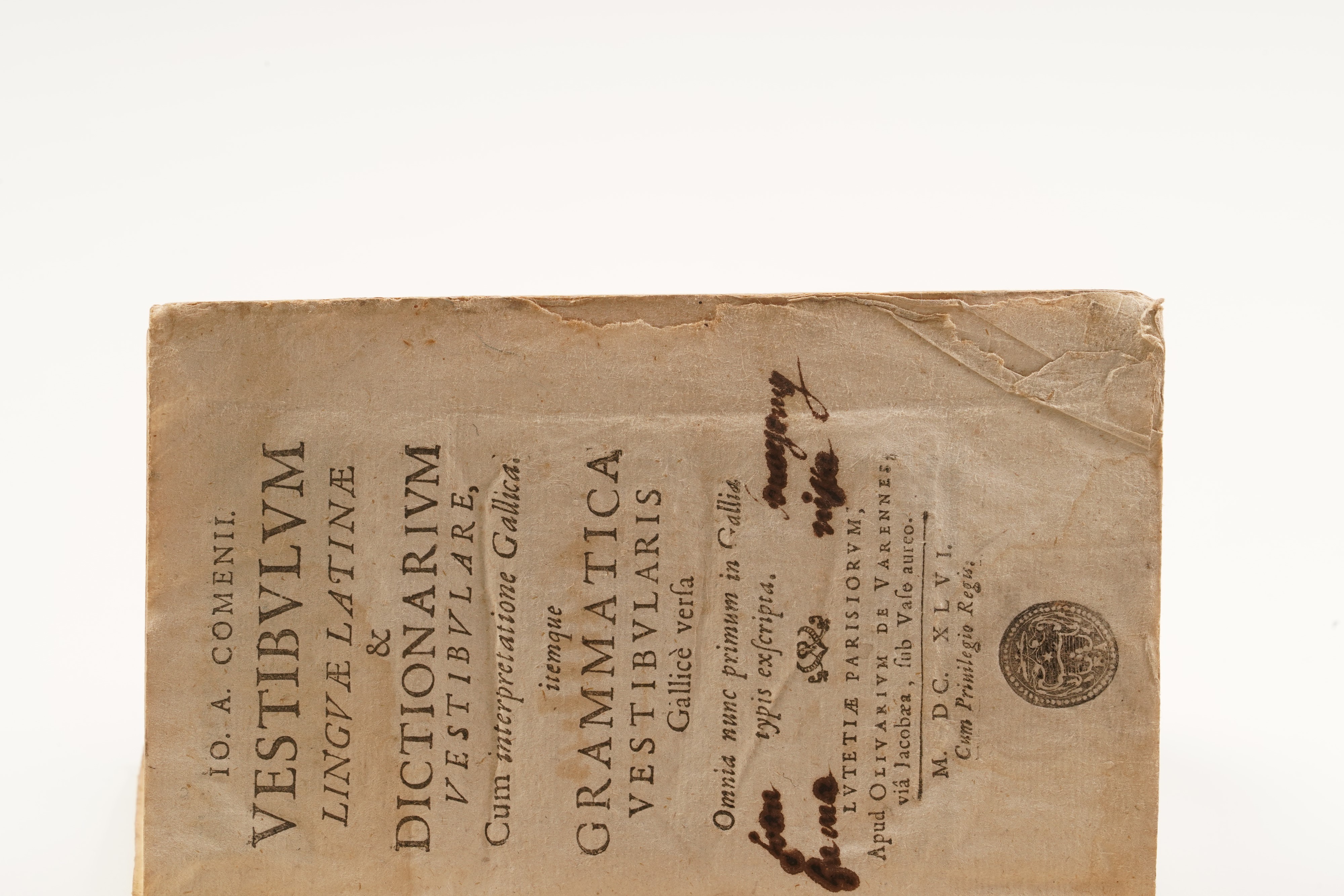Raccolta di Volumi Miscellanei dal XVI al XVII Sec. (con Ex Libris Silografico)
