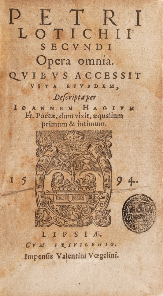 Raccolta di Volumi Miscellanei dal XVI al XVIII Sec. (con Ex Libris Silografico)