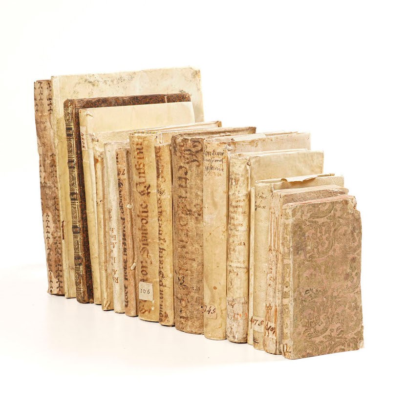 Raccolta di Volumi Miscellanei dal XVI al XVIII Sec. (con Ex Libris Silografico)