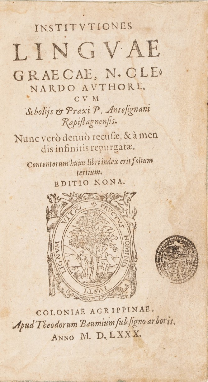 Raccolta di Volumi Miscellanei dal XVI al XVII Sec. (con Ex Libris Silografico)