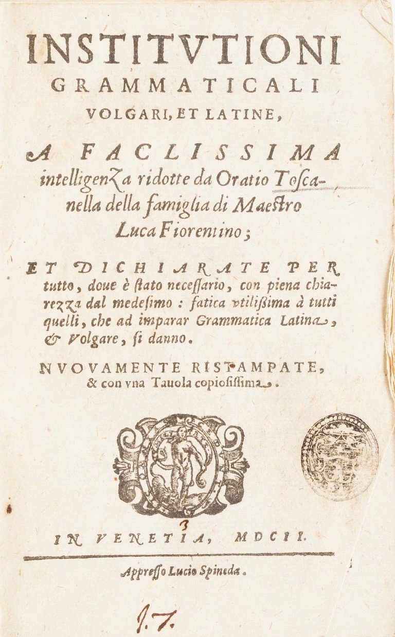 Raccolta di Volumi Miscellanei dal XVI al XVII Sec. (con Ex Libris Silografico)
