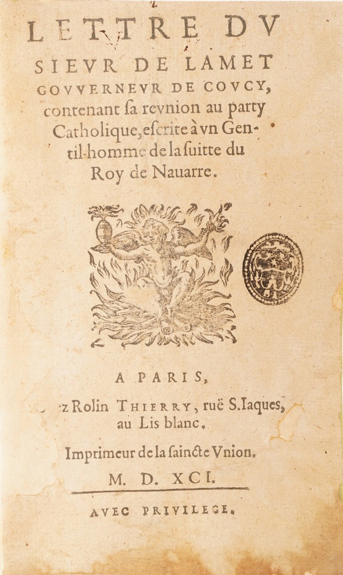 Raccolta di Volumi Miscellanei dal XVI al XVII Sec. (con Ex Libris Silografico)