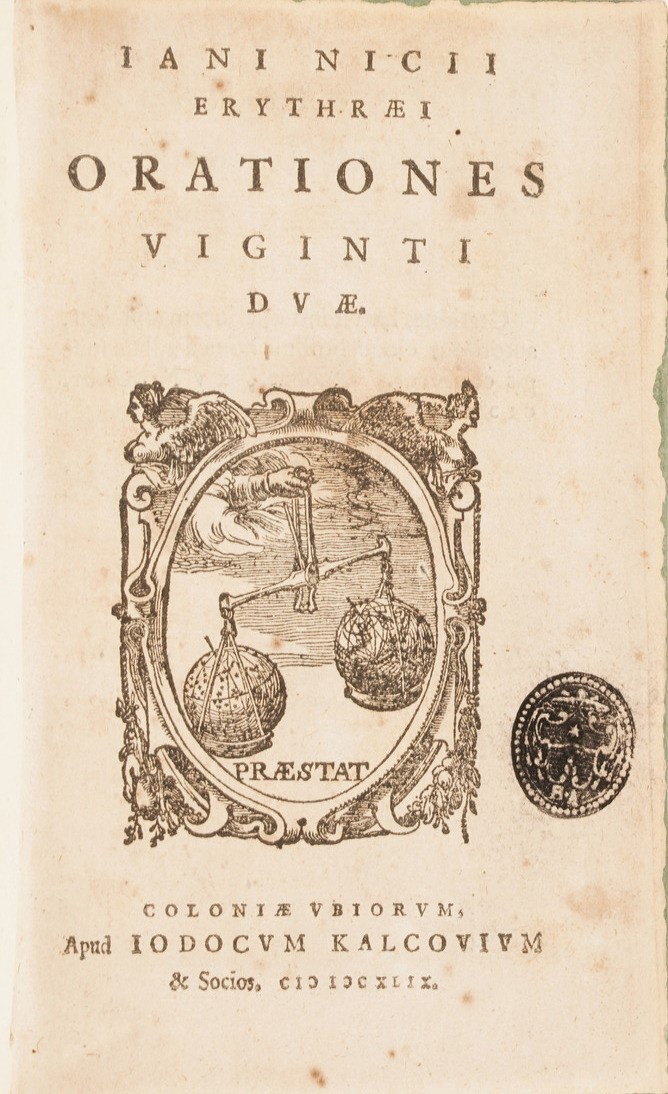Raccolta di Volumi Miscellanei dal XVI al XVII Sec. (con Ex Libris Silografico)