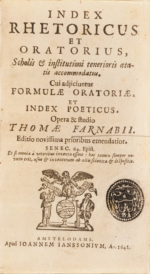 Raccolta di Volumi Miscellanei dal XVI al XVII Sec. (con Ex Libris Silografico)