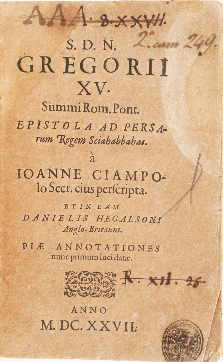 Raccolta di Volumi Miscellanei dal XVI al XVII Sec. (con Ex Libris Silografico)