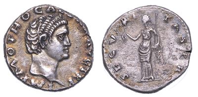 Otone, Gennaio-aprile 69. Denario.