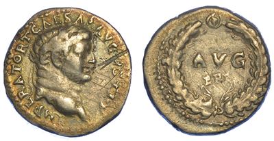 Tito (cesare), 69–79. Denario, Anno 71. Efeso.