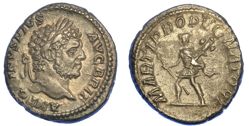 CARACALLA, 198-217. Denario, anni  210-213.  - Auction Numismatics - Cambi Casa d'Aste