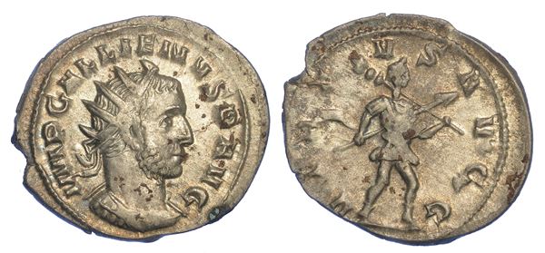 GALLIENO, 253-268. Antoniniano, anno 257. Roma.