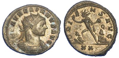 Aureliano, 270–275. Antoniniano, Anno 274. Ticinum.