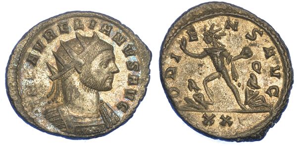 AURELIANO, 270–275. Antoniniano, Anno 274. Ticinum.