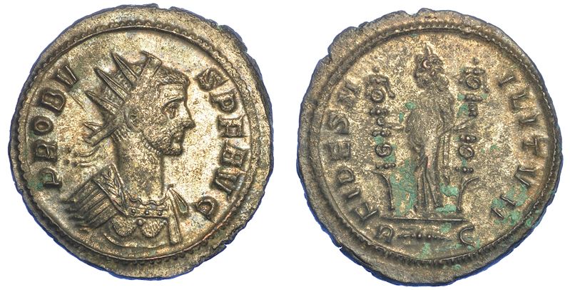PROBO, 276-282. Antoniniano, anno 281. Roma.  - Auction Numismatics - Cambi Casa d'Aste