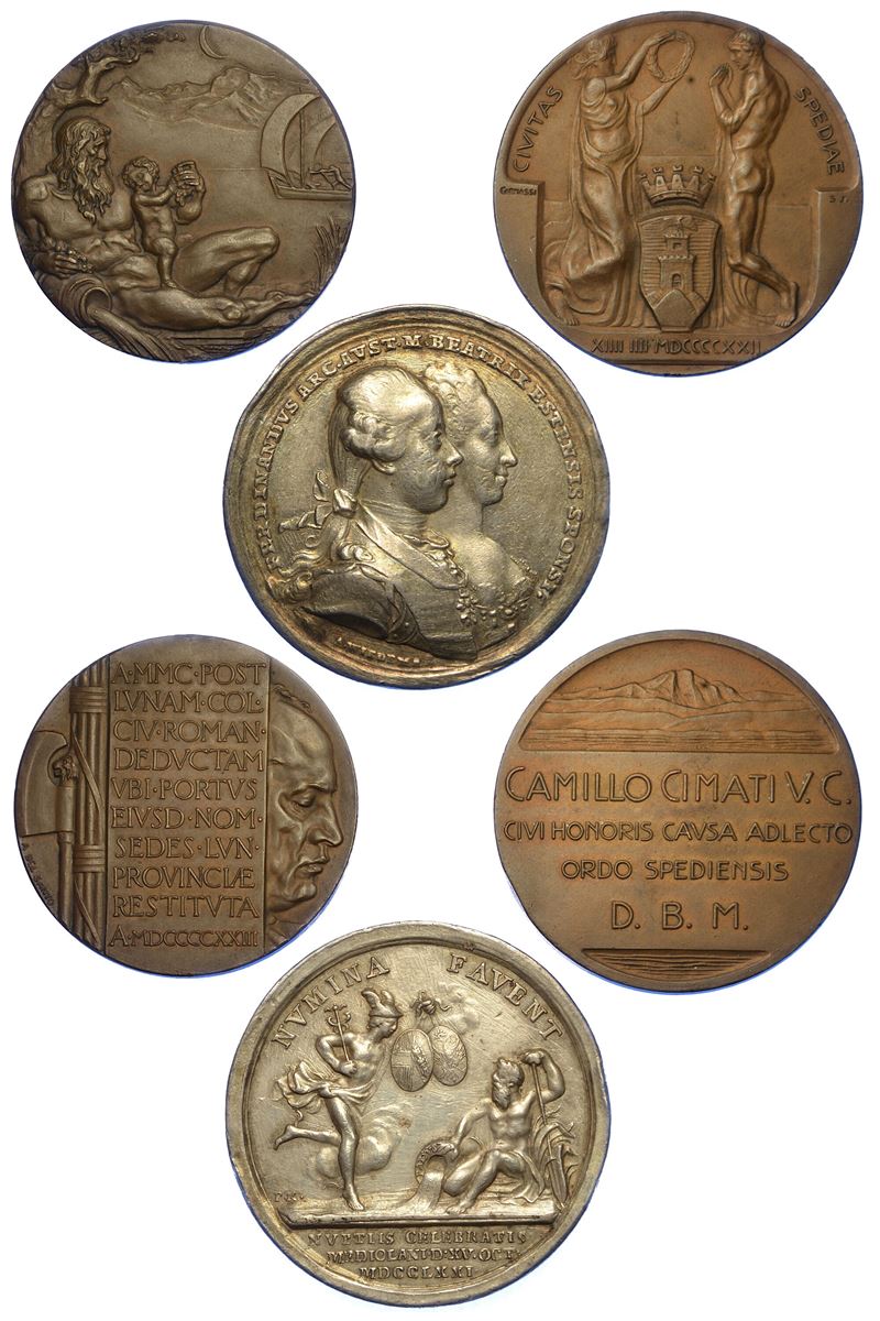 ITALIA. Lotto di tre medaglie.  - Auction Numismatics - Cambi Casa d'Aste