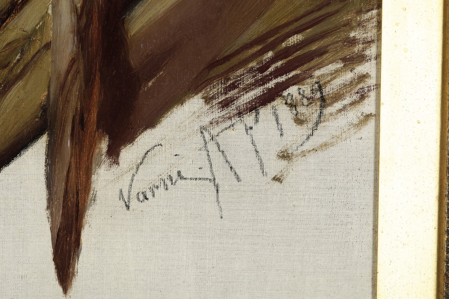 Antonio Varni - Ritratto di Anziana