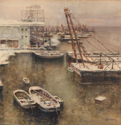 Porto Sotto la Neve (savona)