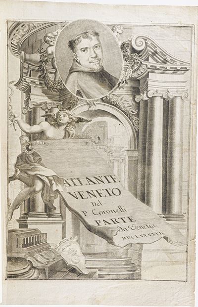 Coronelli Vincenzo (venezia, 1650 - 1718) (solo Tomo I) Atlante Veneto nel Quale Si Contiene la D...