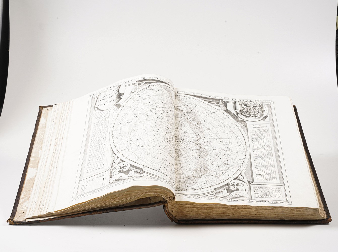 Coronelli Vincenzo (venezia, 1650 - 1718) (solo Tomo I) Atlante Veneto nel Quale Si Contiene la D...