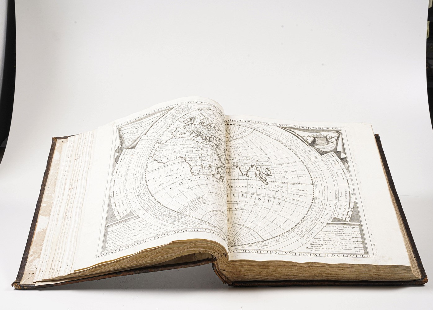 Coronelli Vincenzo (venezia, 1650 - 1718) (solo Tomo I) Atlante Veneto nel Quale Si Contiene la D...