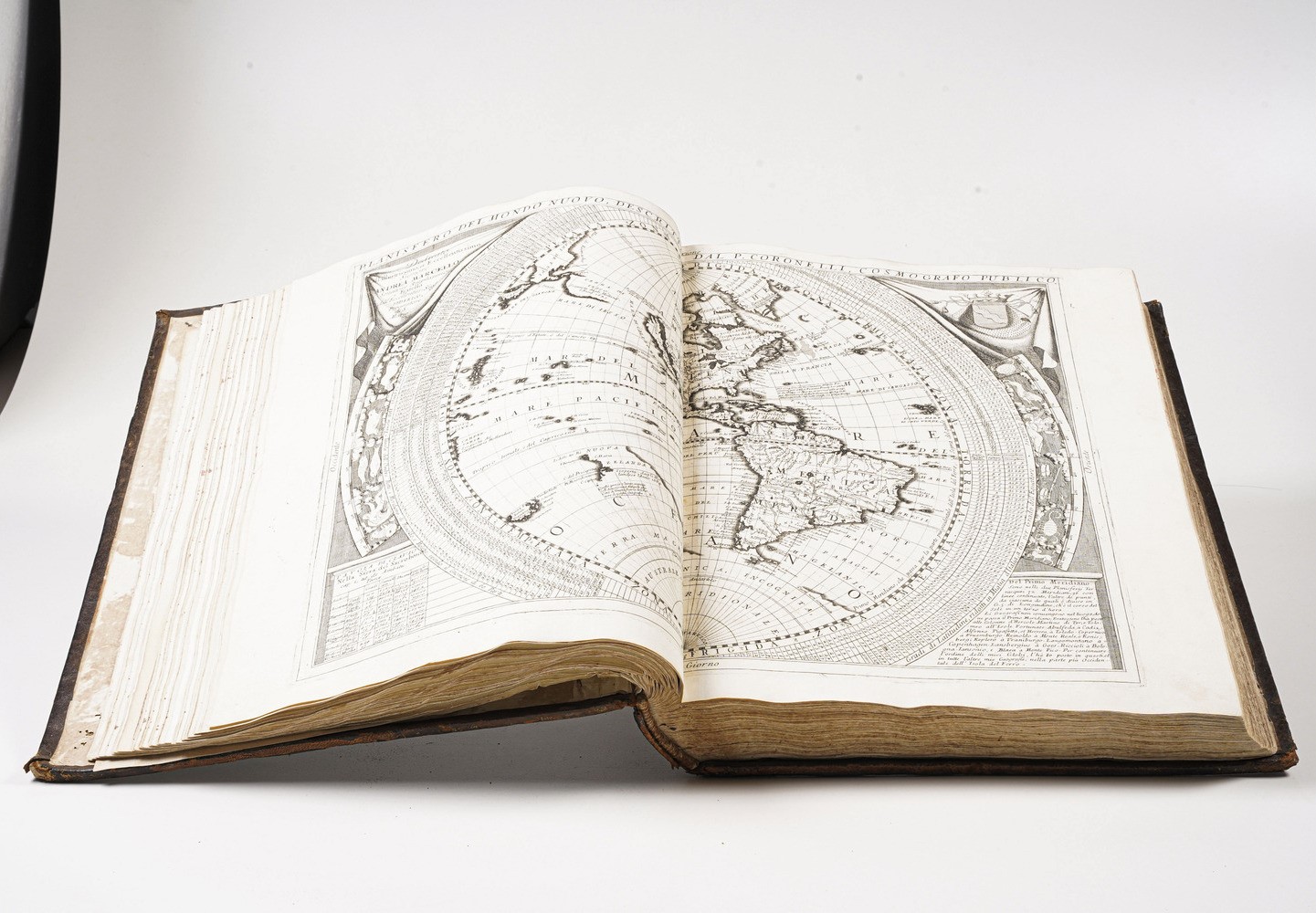 Coronelli Vincenzo (venezia, 1650 - 1718) (solo Tomo I) Atlante Veneto nel Quale Si Contiene la D...
