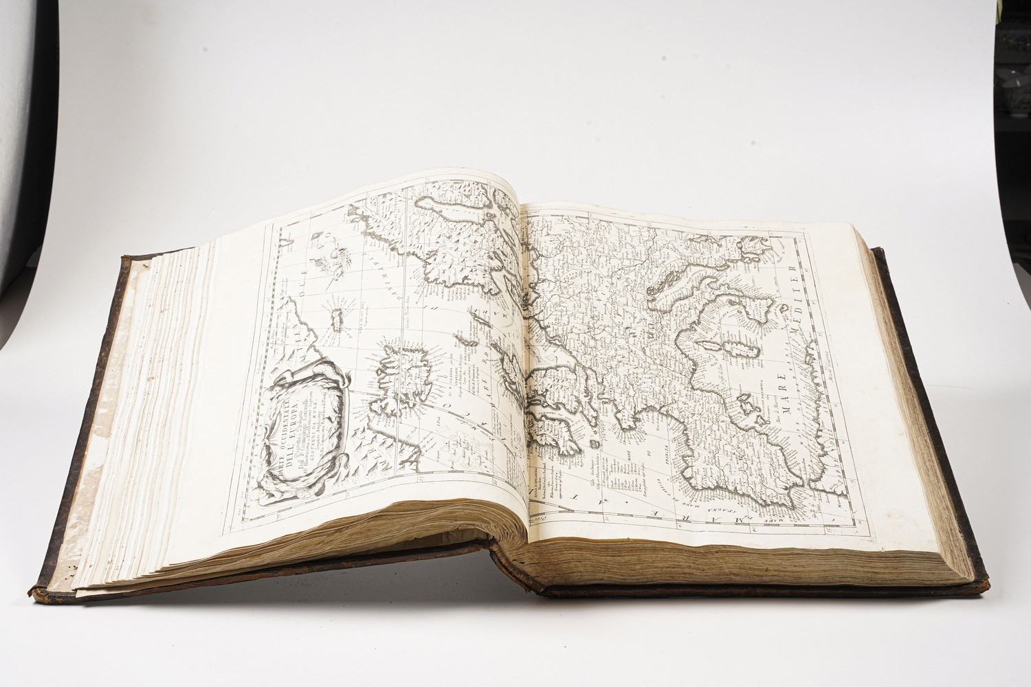 Coronelli Vincenzo (venezia, 1650 - 1718) (solo Tomo I) Atlante Veneto nel Quale Si Contiene la D...