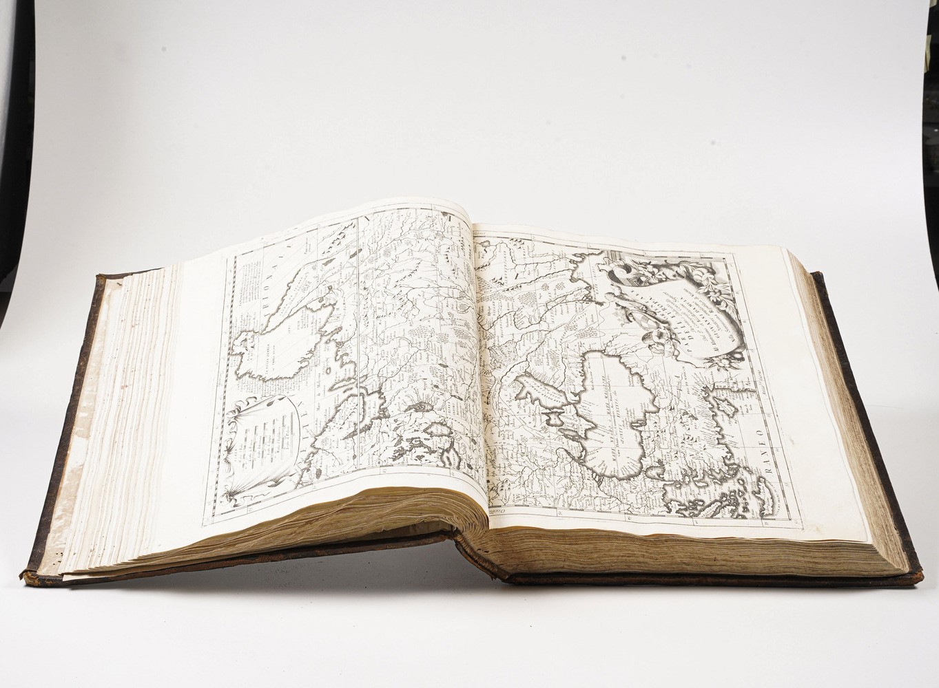 Coronelli Vincenzo (venezia, 1650 - 1718) (solo Tomo I) Atlante Veneto nel Quale Si Contiene la D...