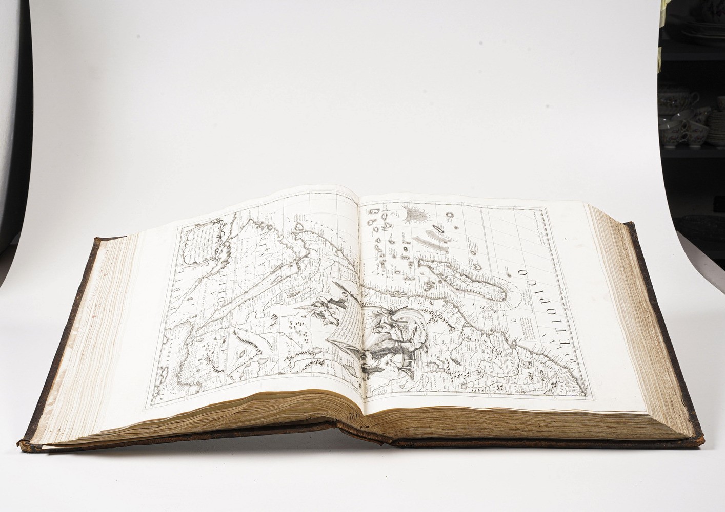 Coronelli Vincenzo (venezia, 1650 - 1718) (solo Tomo I) Atlante Veneto nel Quale Si Contiene la D...