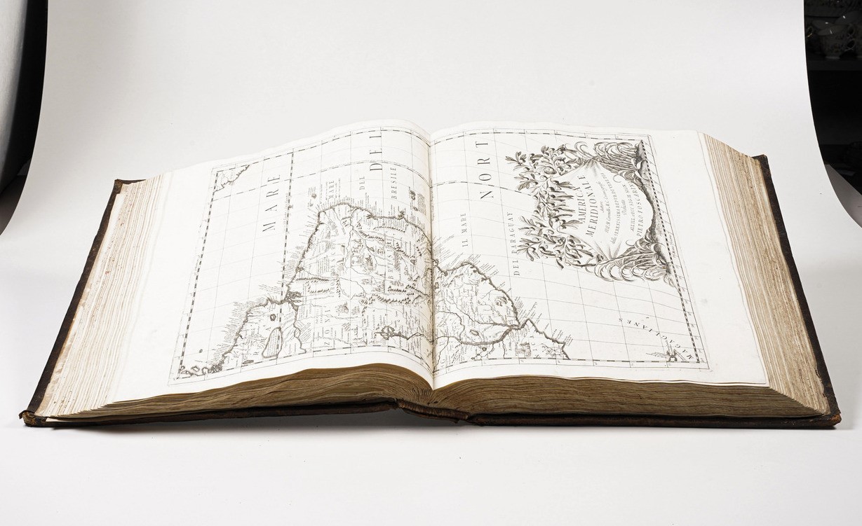 Coronelli Vincenzo (venezia, 1650 - 1718) (solo Tomo I) Atlante Veneto nel Quale Si Contiene la D...