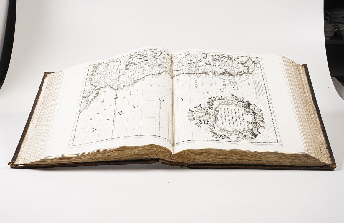 Coronelli Vincenzo (venezia, 1650 - 1718) (solo Tomo I) Atlante Veneto nel Quale Si Contiene la D...