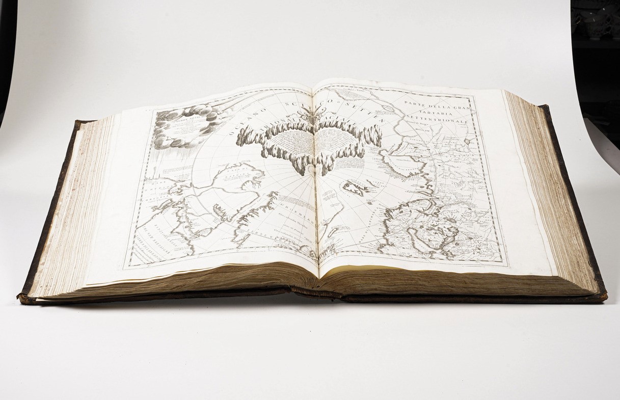Coronelli Vincenzo (venezia, 1650 - 1718) (solo Tomo I) Atlante Veneto nel Quale Si Contiene la D...