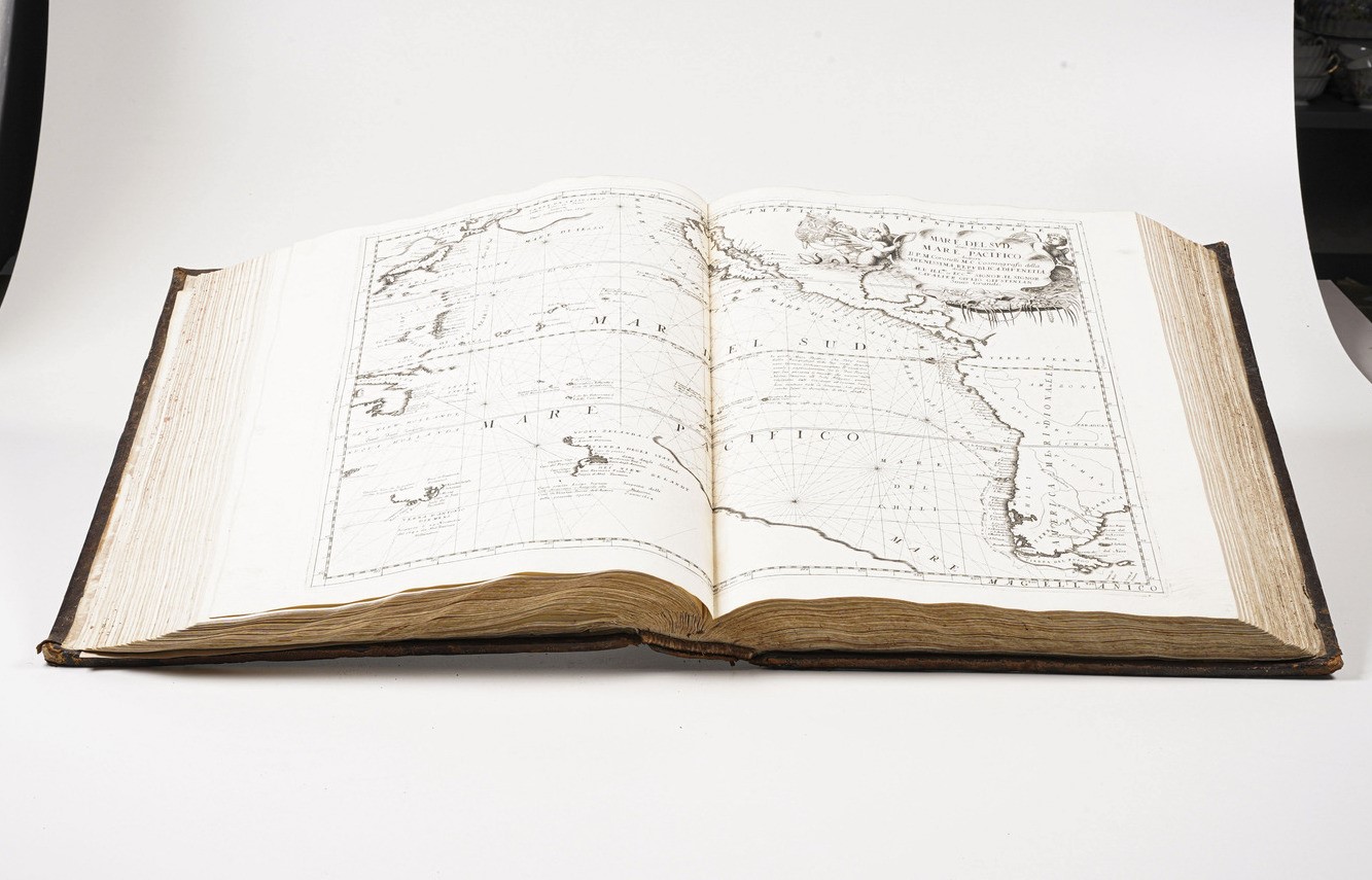 Coronelli Vincenzo (venezia, 1650 - 1718) (solo Tomo I) Atlante Veneto nel Quale Si Contiene la D...