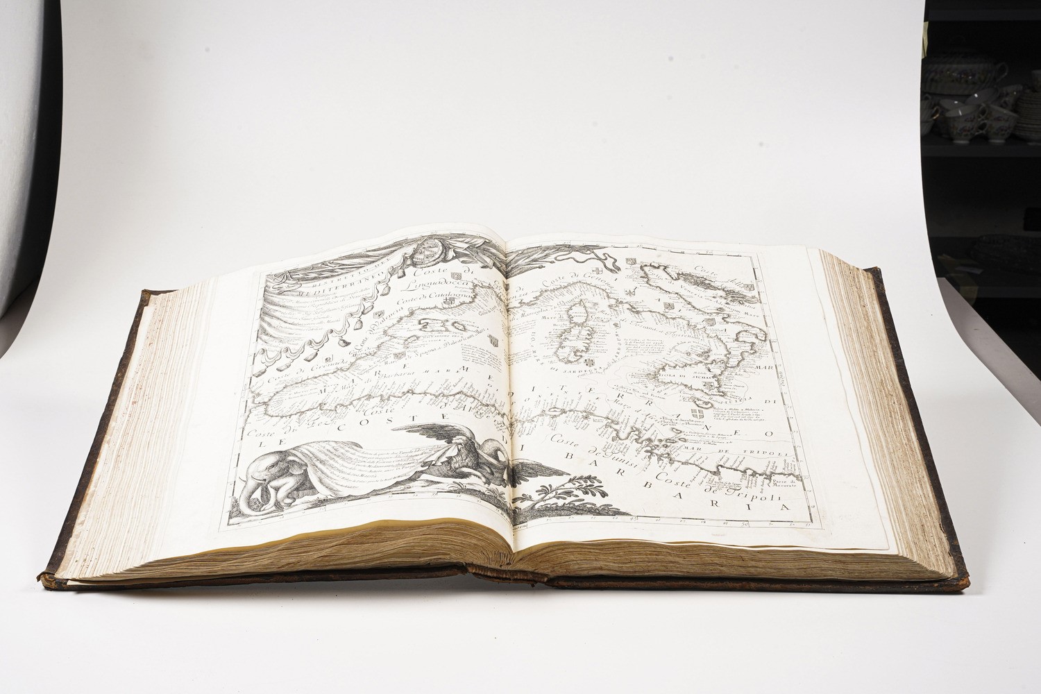 Coronelli Vincenzo (venezia, 1650 - 1718) (solo Tomo I) Atlante Veneto nel Quale Si Contiene la D...