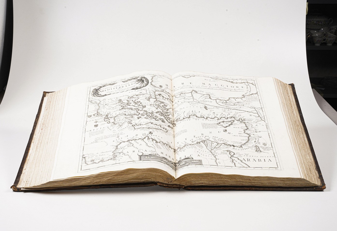 Coronelli Vincenzo (venezia, 1650 - 1718) (solo Tomo I) Atlante Veneto nel Quale Si Contiene la D...