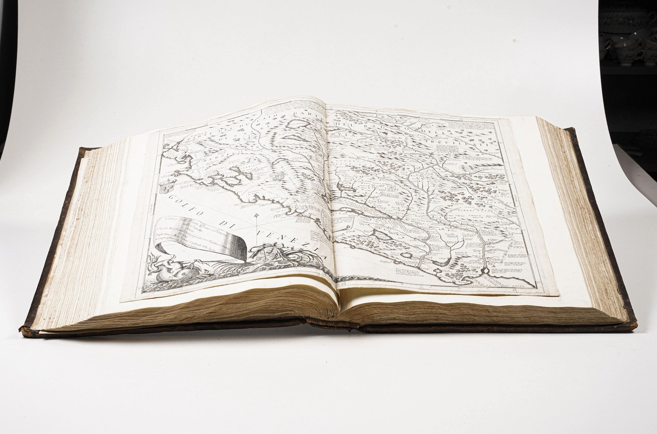 Coronelli Vincenzo (venezia, 1650 - 1718) (solo Tomo I) Atlante Veneto nel Quale Si Contiene la D...