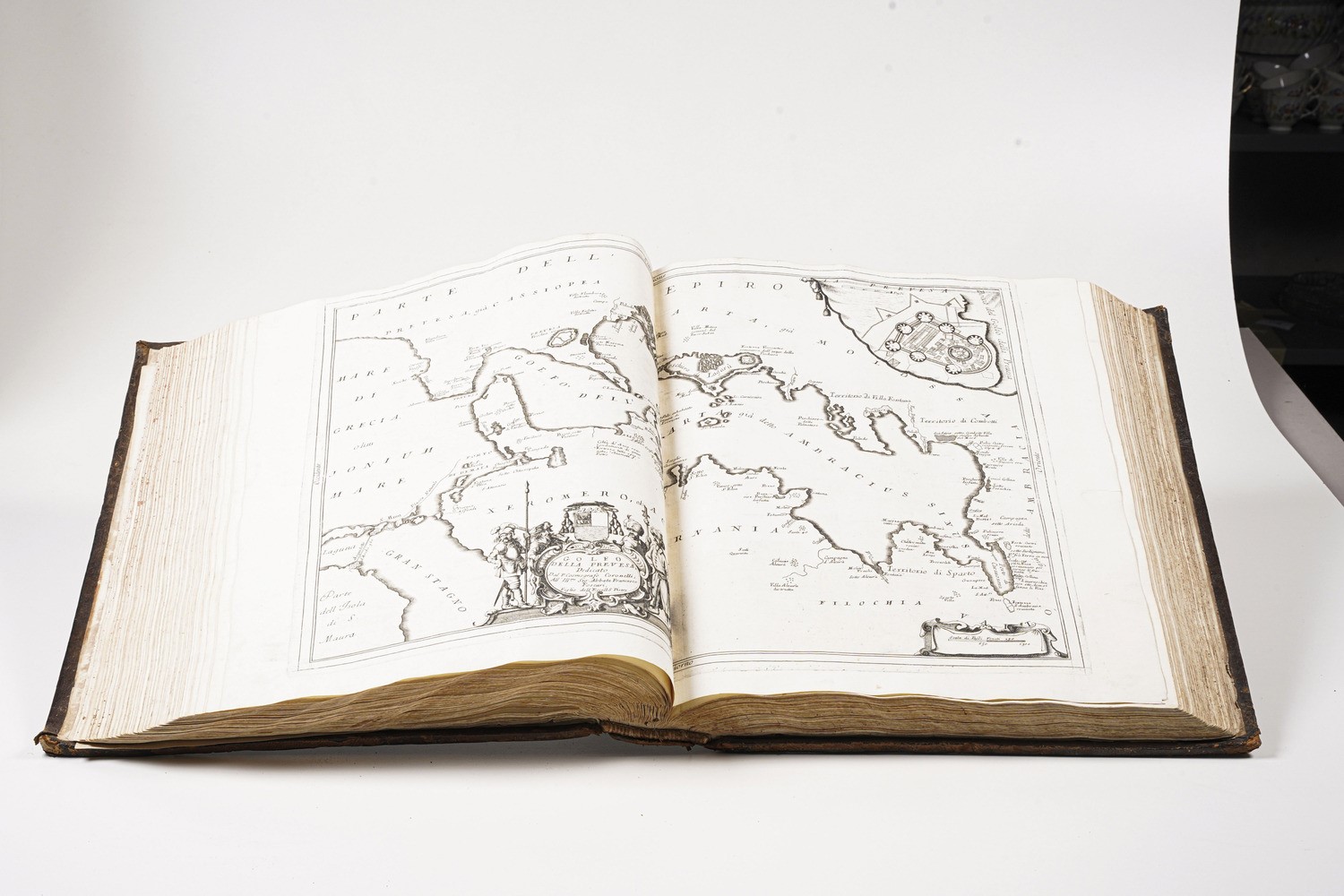 Coronelli Vincenzo (venezia, 1650 - 1718) (solo Tomo I) Atlante Veneto nel Quale Si Contiene la D...