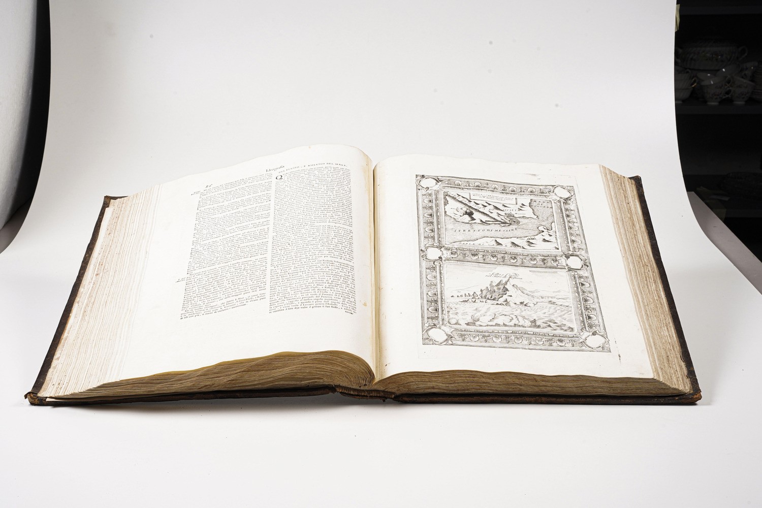 Coronelli Vincenzo (venezia, 1650 - 1718) (solo Tomo I) Atlante Veneto nel Quale Si Contiene la D...
