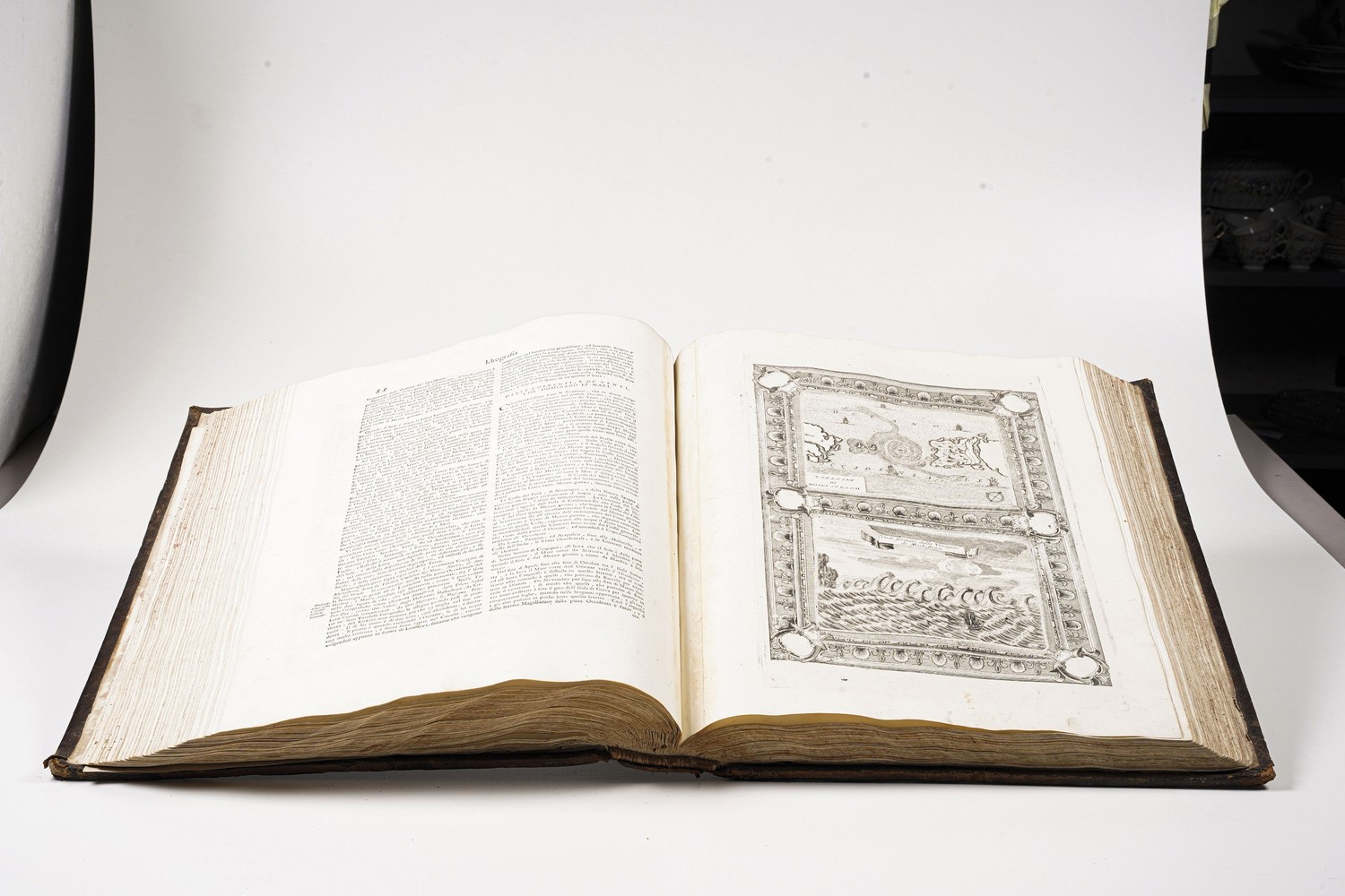 Coronelli Vincenzo (venezia, 1650 - 1718) (solo Tomo I) Atlante Veneto nel Quale Si Contiene la D...