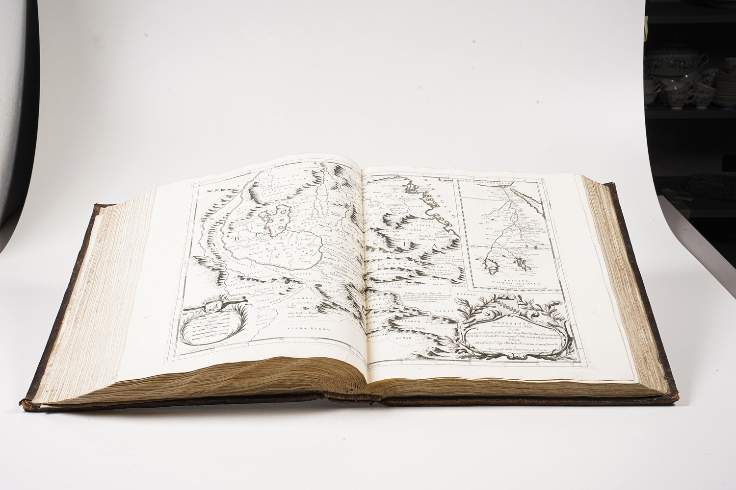 Coronelli Vincenzo (venezia, 1650 - 1718) (solo Tomo I) Atlante Veneto nel Quale Si Contiene la D...