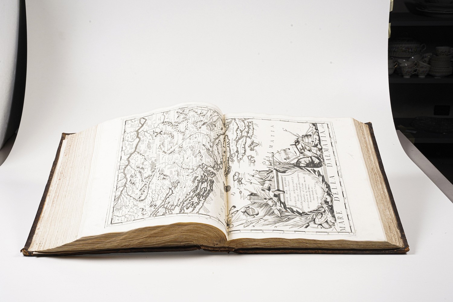 Coronelli Vincenzo (venezia, 1650 - 1718) (solo Tomo I) Atlante Veneto nel Quale Si Contiene la D...